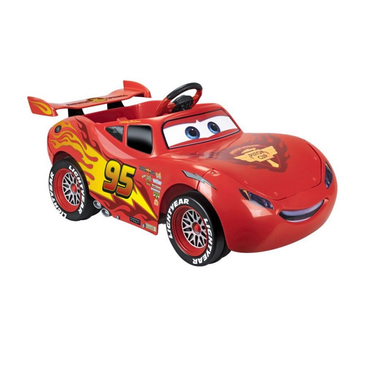 Voiture d'enfant électrique Disney Cars Flash McQueen