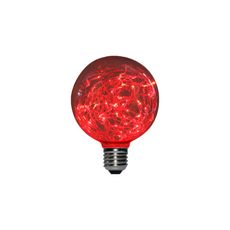  Ampoule LED globe rouge à fil de cuivre XXCELL - 2 W - E27