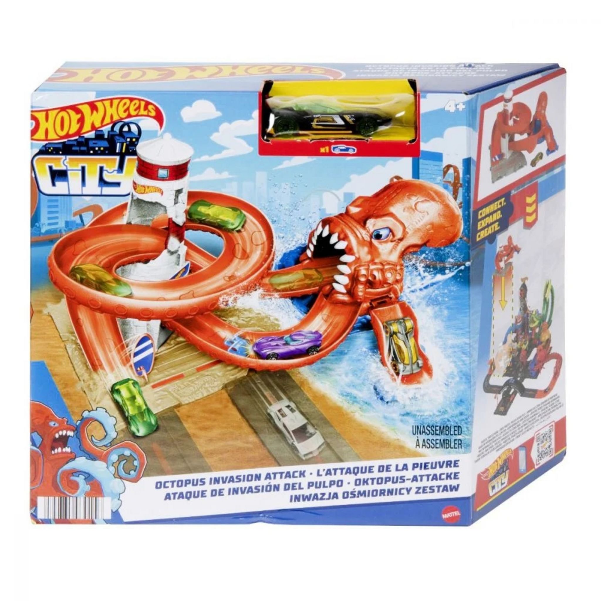 HOT WHEELS Circuit L'attaque du T rex Hot Wheels pas cher 