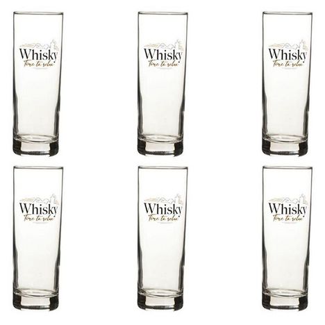 Lot de 6 Verres à Rhum Blend 30cl Transparent pas cher 