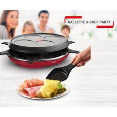 TEFAL Raclette Colormania rouge RE310512