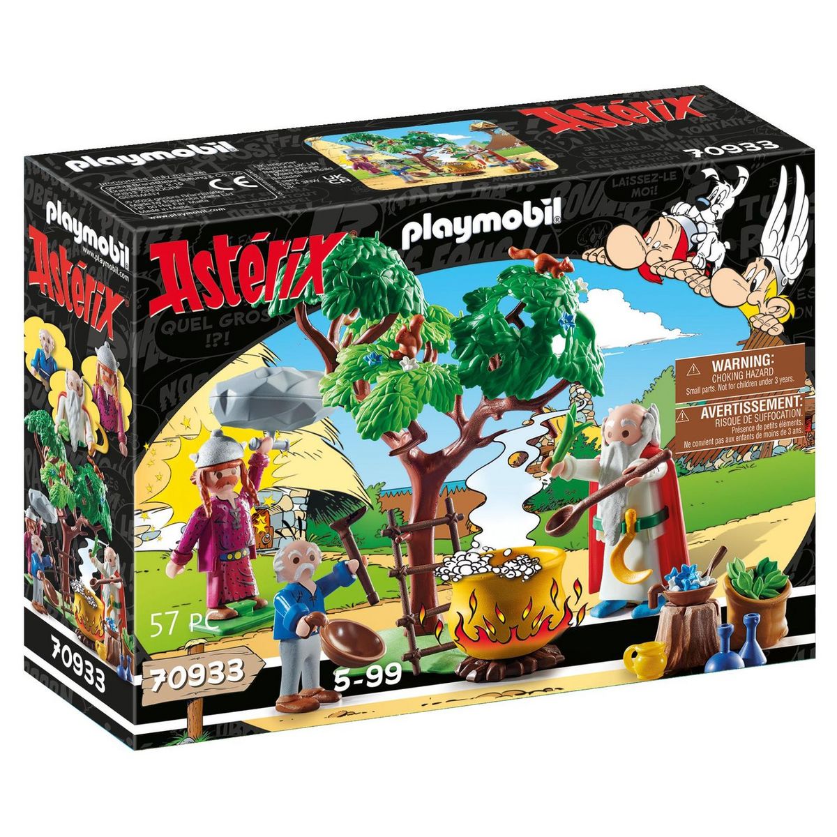 PLAYMOBIL 70933 - Astérix : Panoramix le chaudron de potion