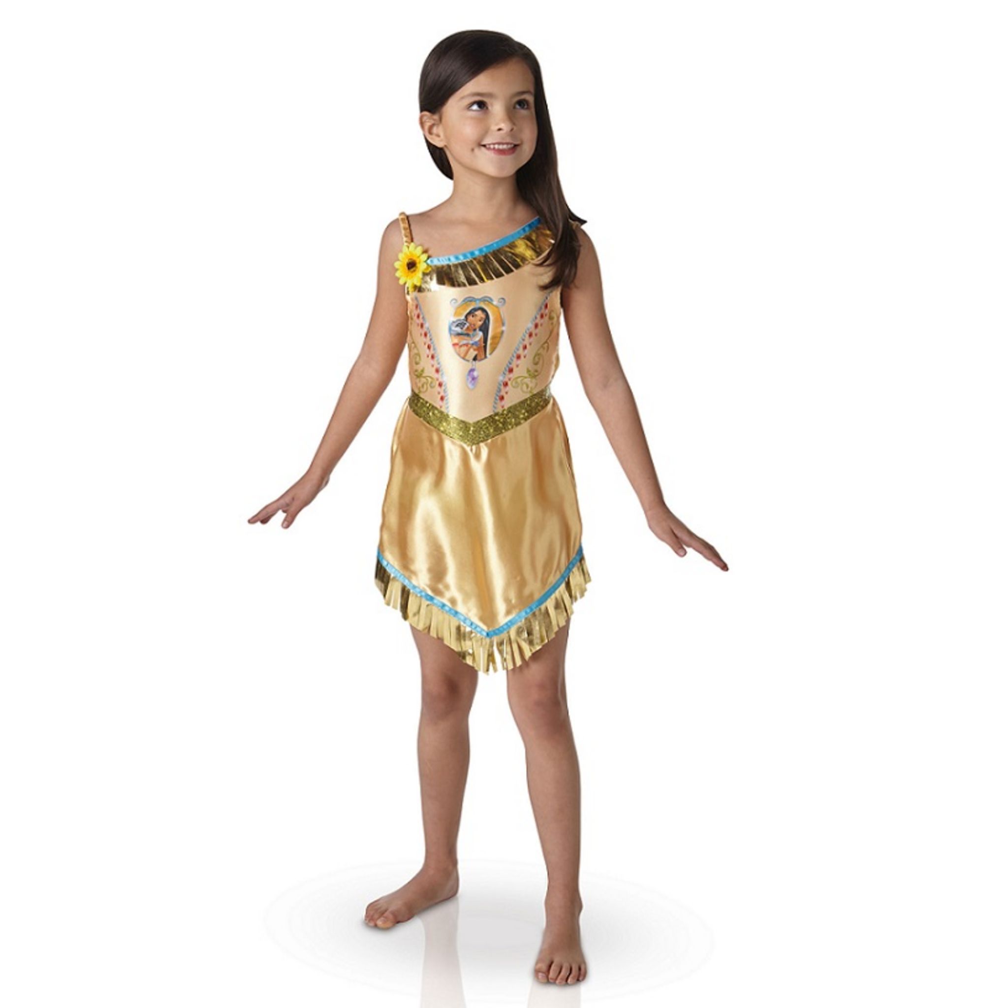 Déguisement Pocahontas Taille M - 5/6 ans - Disney Princesses pas cher 