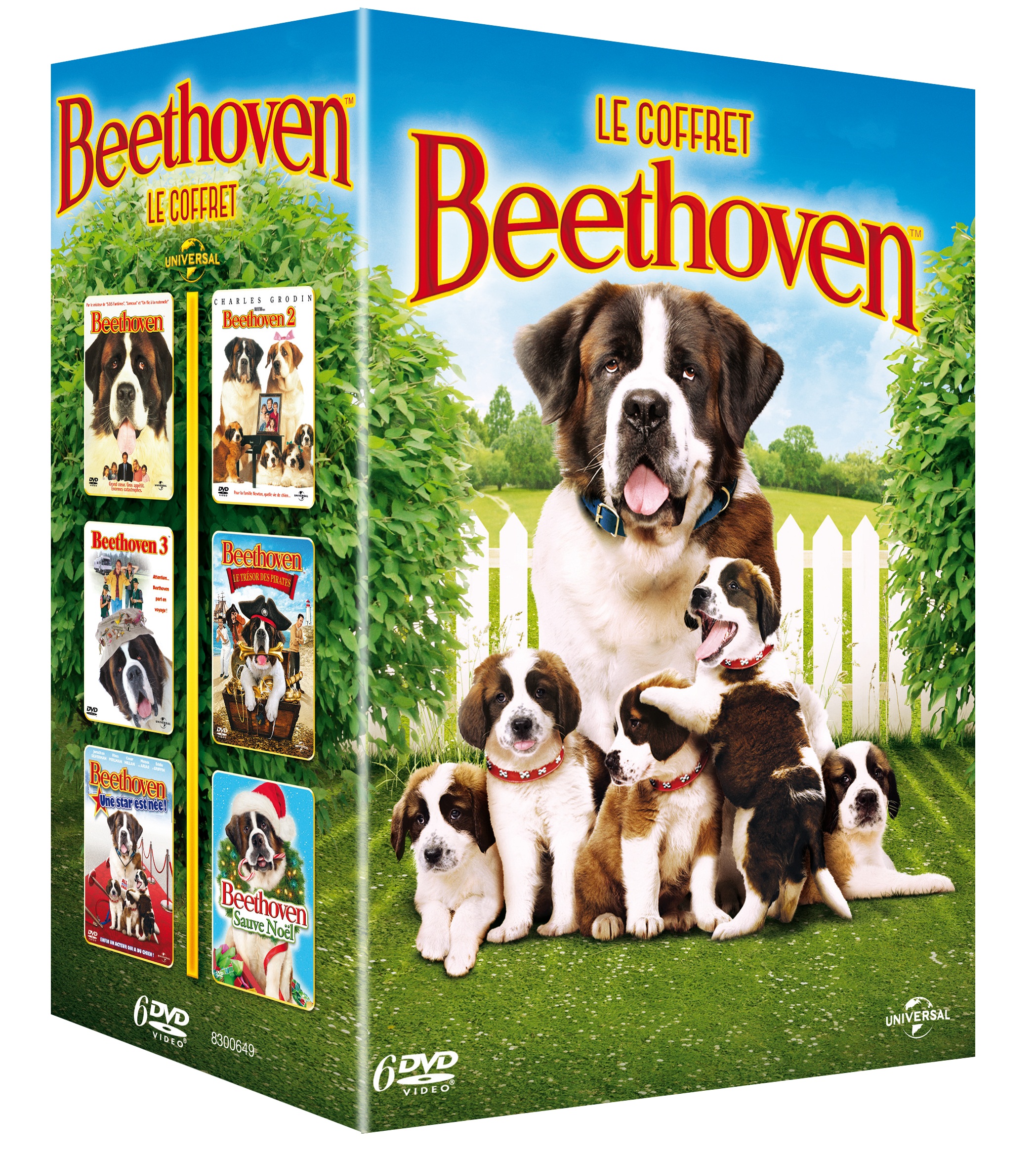 Coffret Beethoven : Vol. 1 à 3 + Le Trésor des Pirates + Une Star 