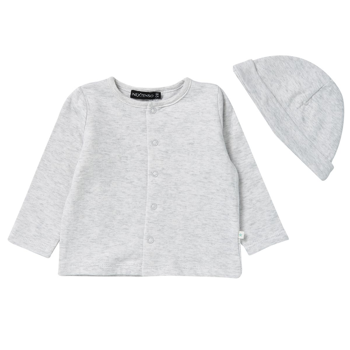 INEXTENSO Brassière + bonnet de naissance 
