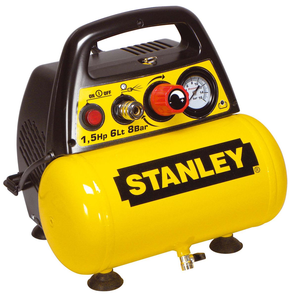 Compresseur Stanley 3 CV avec cuve verticale 90 litres