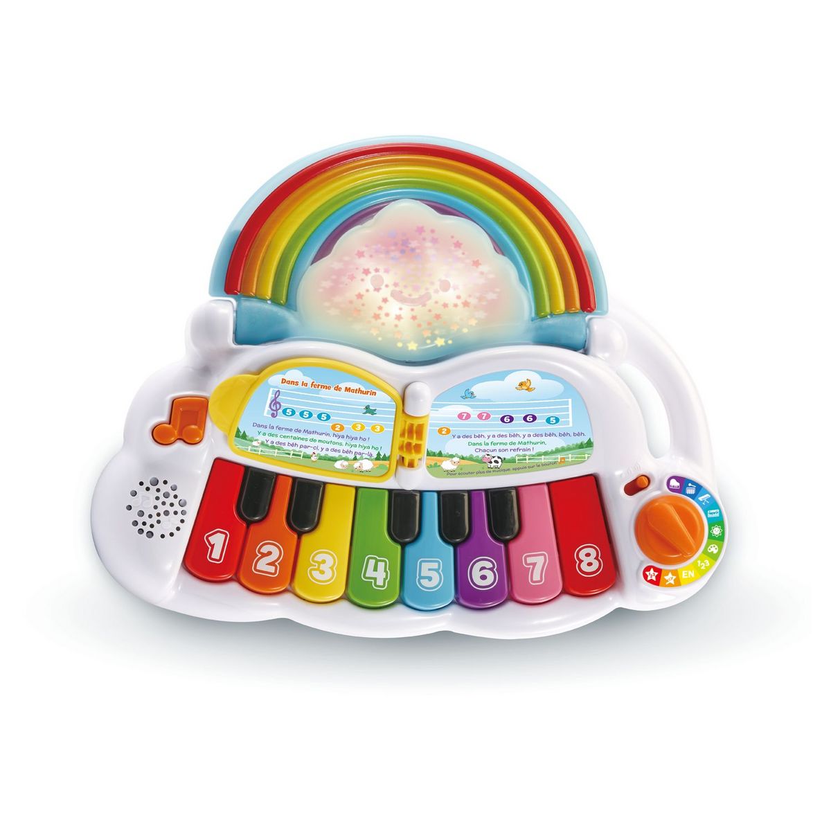 VTECH BABY Piano arc en ciel lumi magique pas cher 