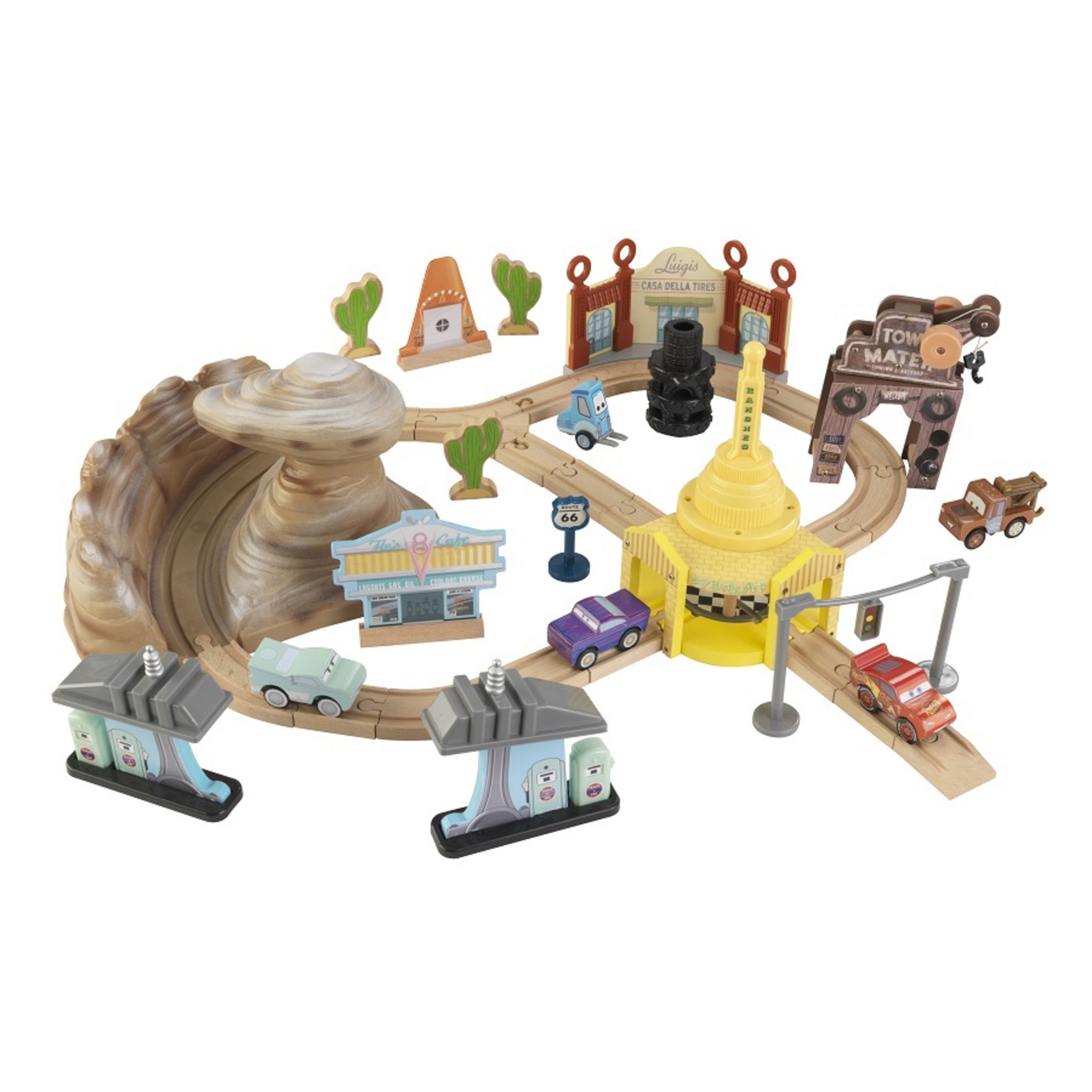 Kidkraft Cars 3 - Circuit en bois Radiator Spring pas cher 