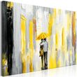 paris prix tableau imprimé umbrella in love wide yellow