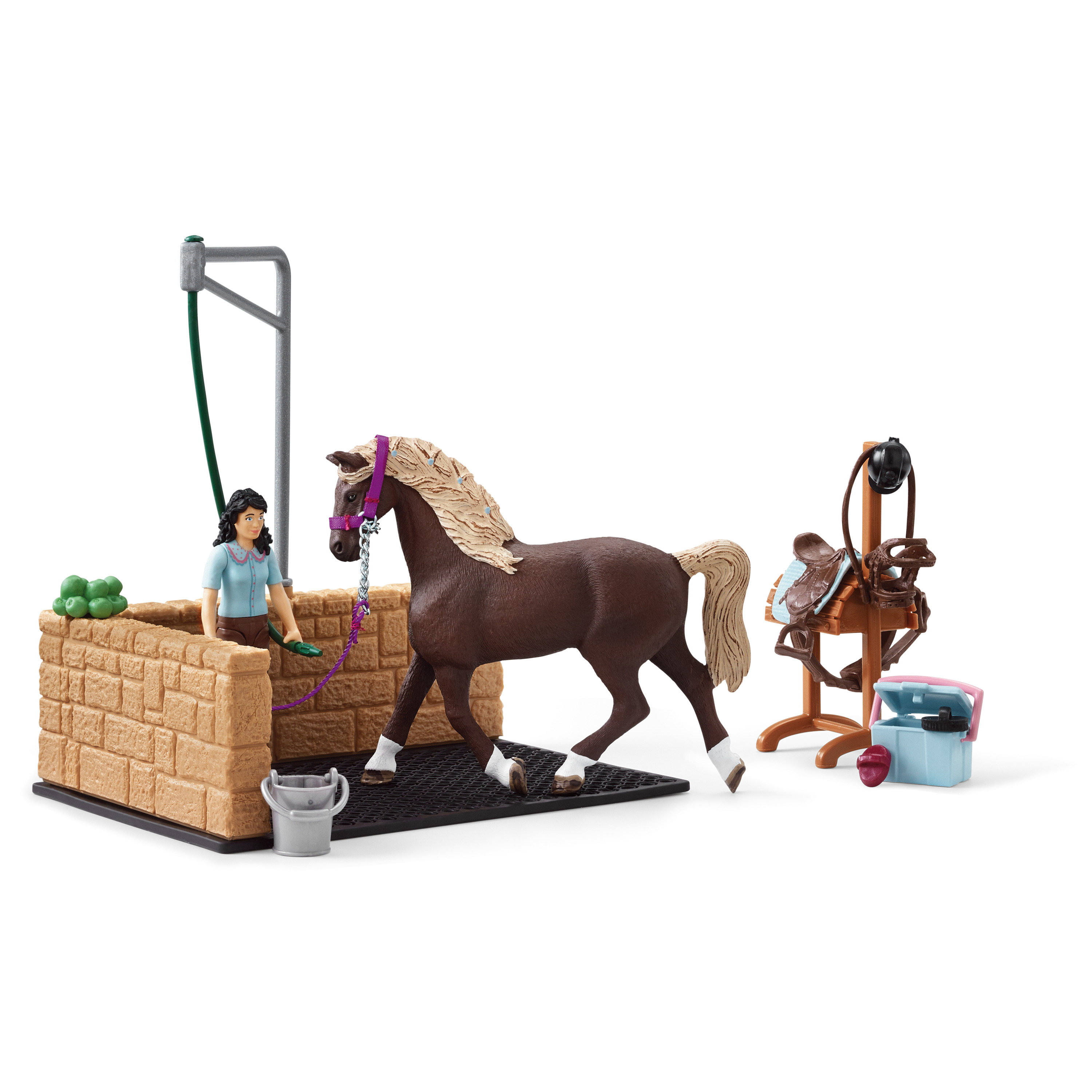 Schleich Jouet Set de figurines de chevaux avec personnages