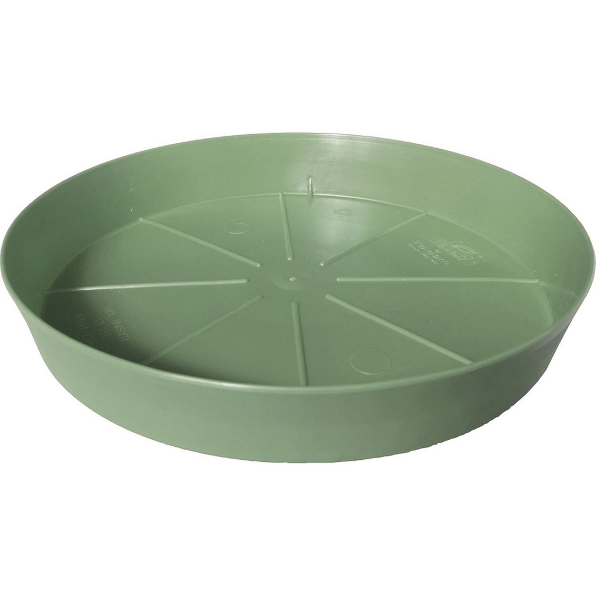 Soucoupe D35 cm pour pot ICFAL vert sauge