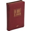 la bible de jerusalem poche, etui luxe bordeaux avec fermeture eclair, papier bible, tranche or, éditions du cerf