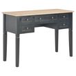 vidaxl 280071 writing desk black 109,5x45x77,5 cm wood