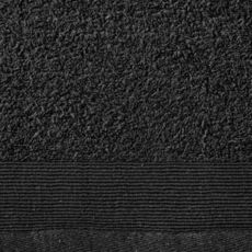 Ensemble de serviettes 12 pcs Coton 450 g/m^2 Noir