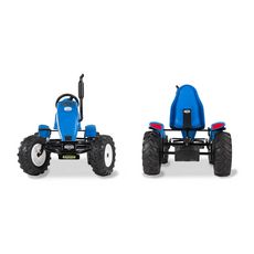 Berg Kart à pédales électrique New Holland E-BFR bleu