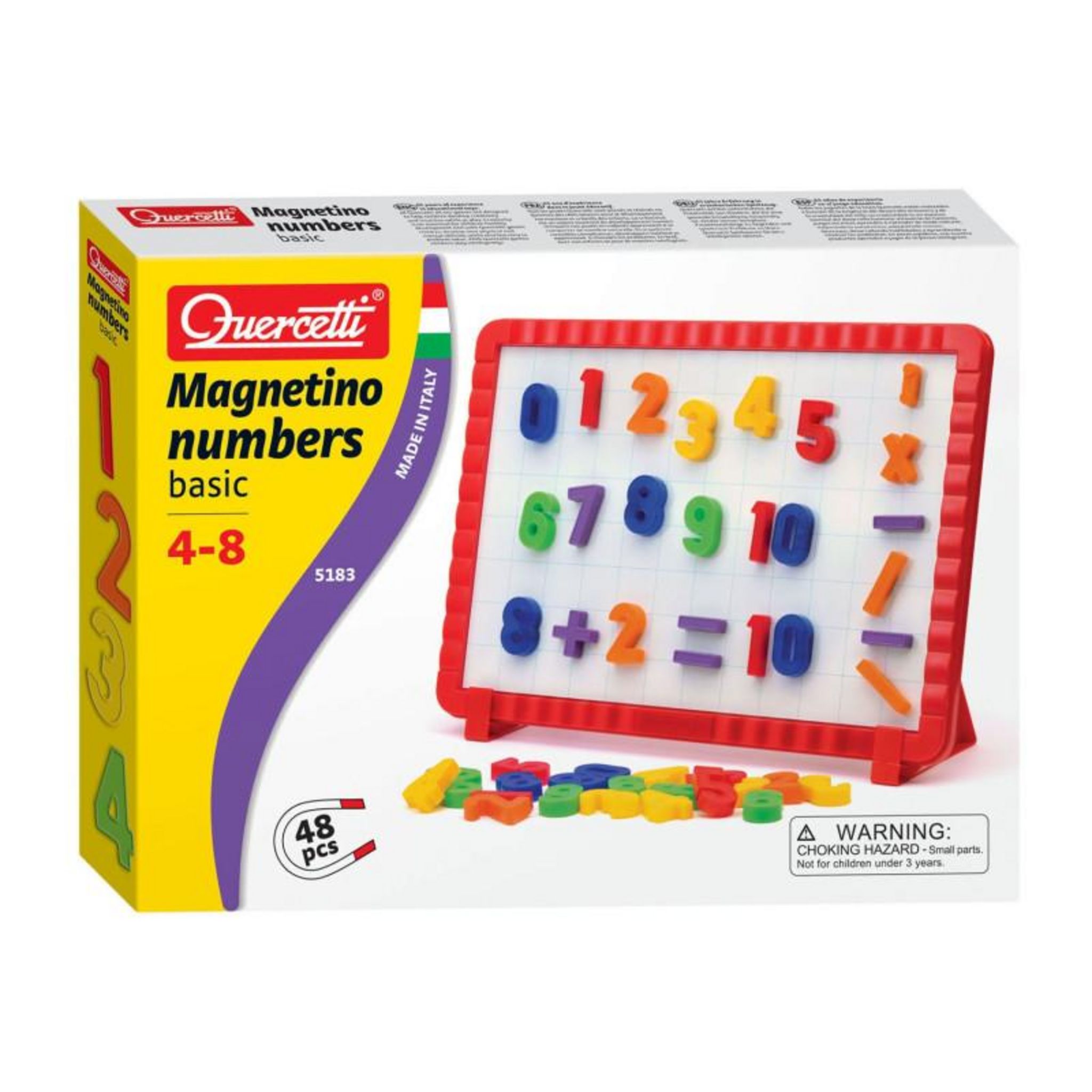 Quercetti Quercetti Magnetic Board Basic Numbers pas cher 