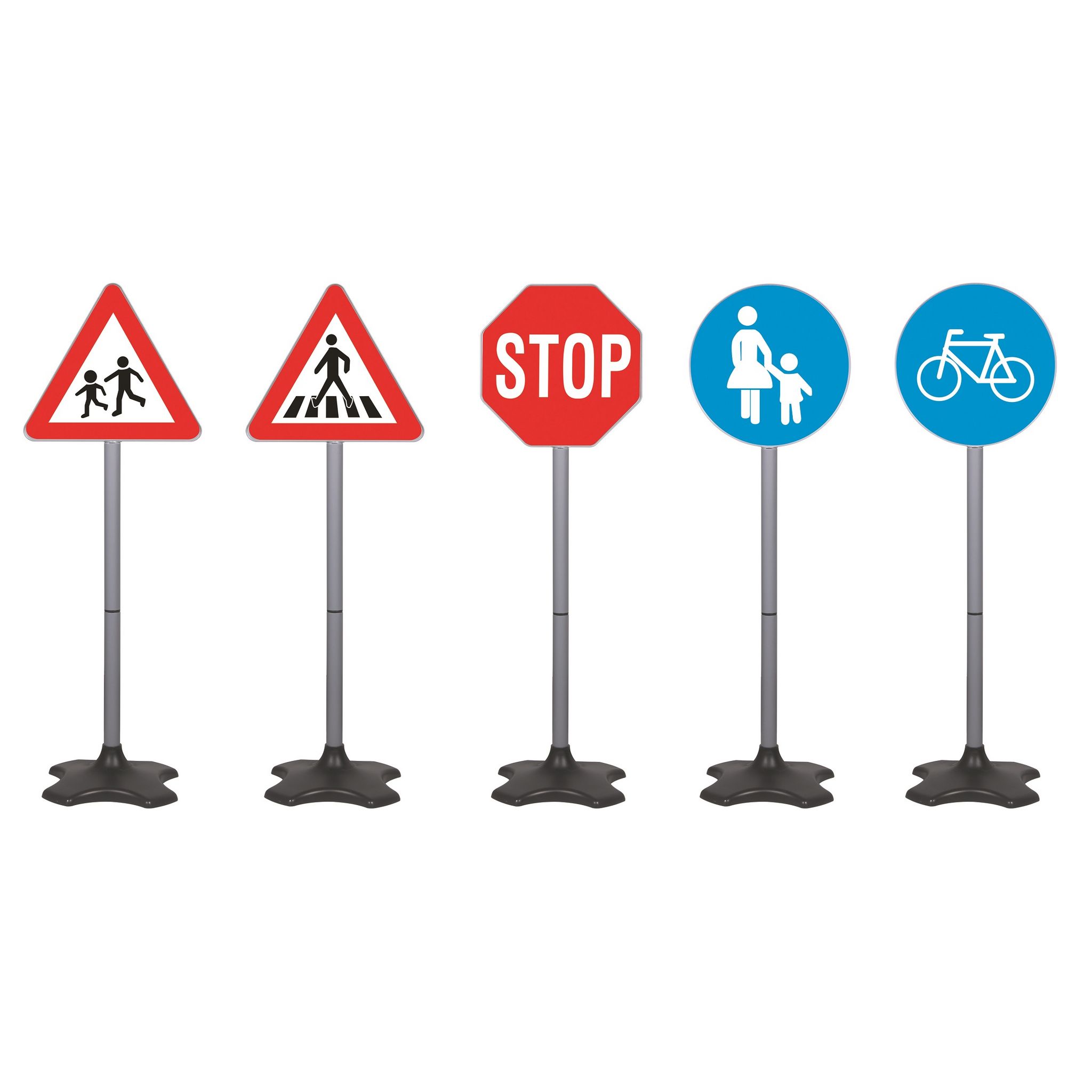 5 pièces panneaux de signalisation Playset passage pour piétons