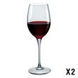 BORMIOLI ROCCO Set de 2 verres à vin GALILEO ROSSI 38 cl. Coloris disponibles : Transparent
