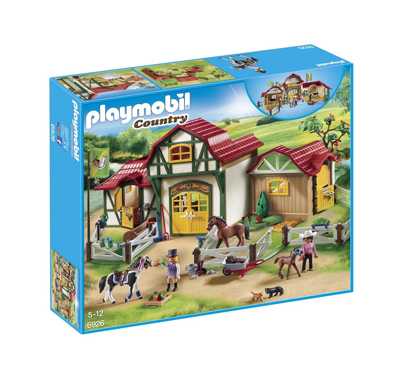 PLAYMOBIL 6926 - Country - Club d'équitation pas cher 