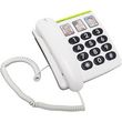 Doro Téléphone filaire Phone Easy 331PH Blanc