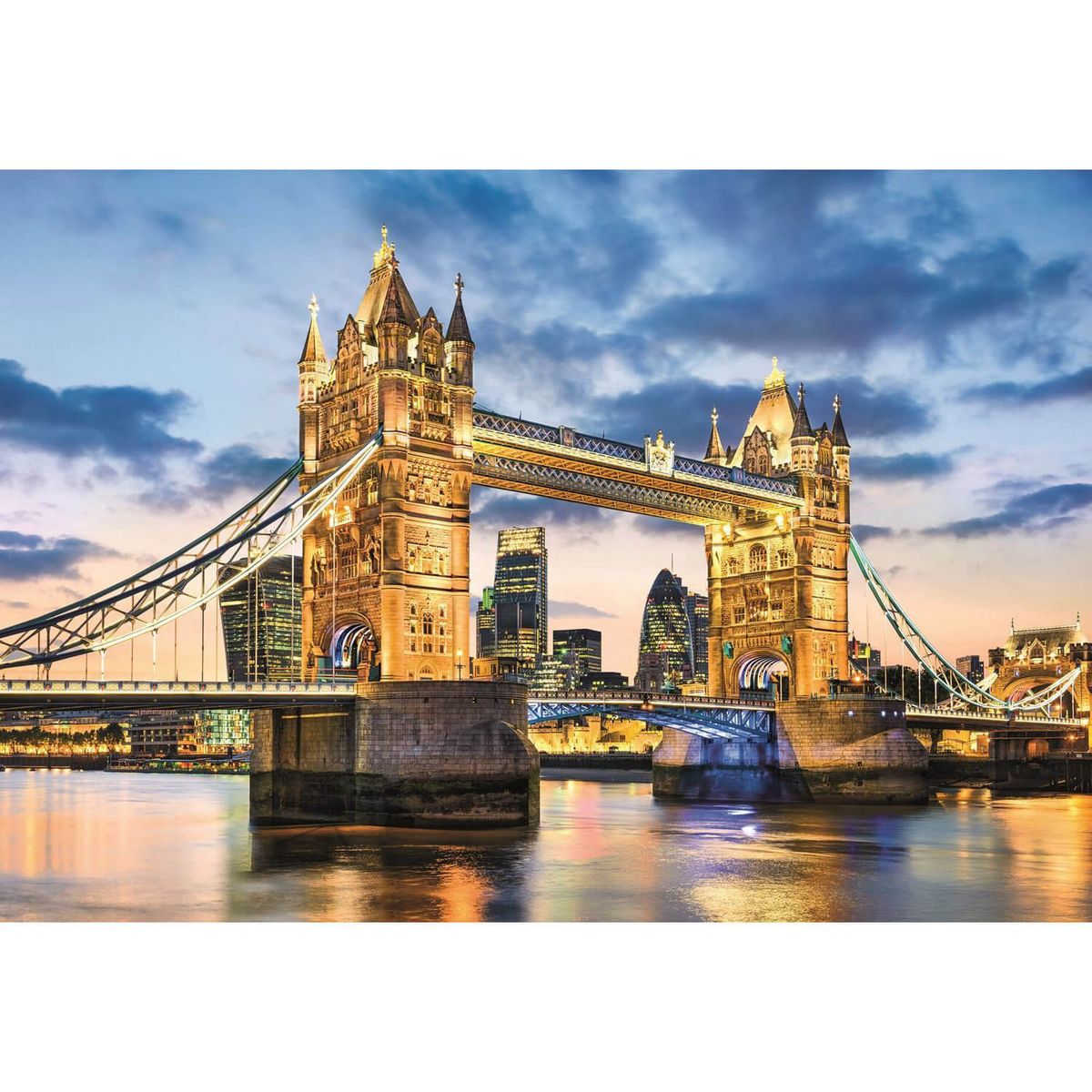 CLEMENTONI Puzzle 2000 pièces : Tower Bridge, Londres