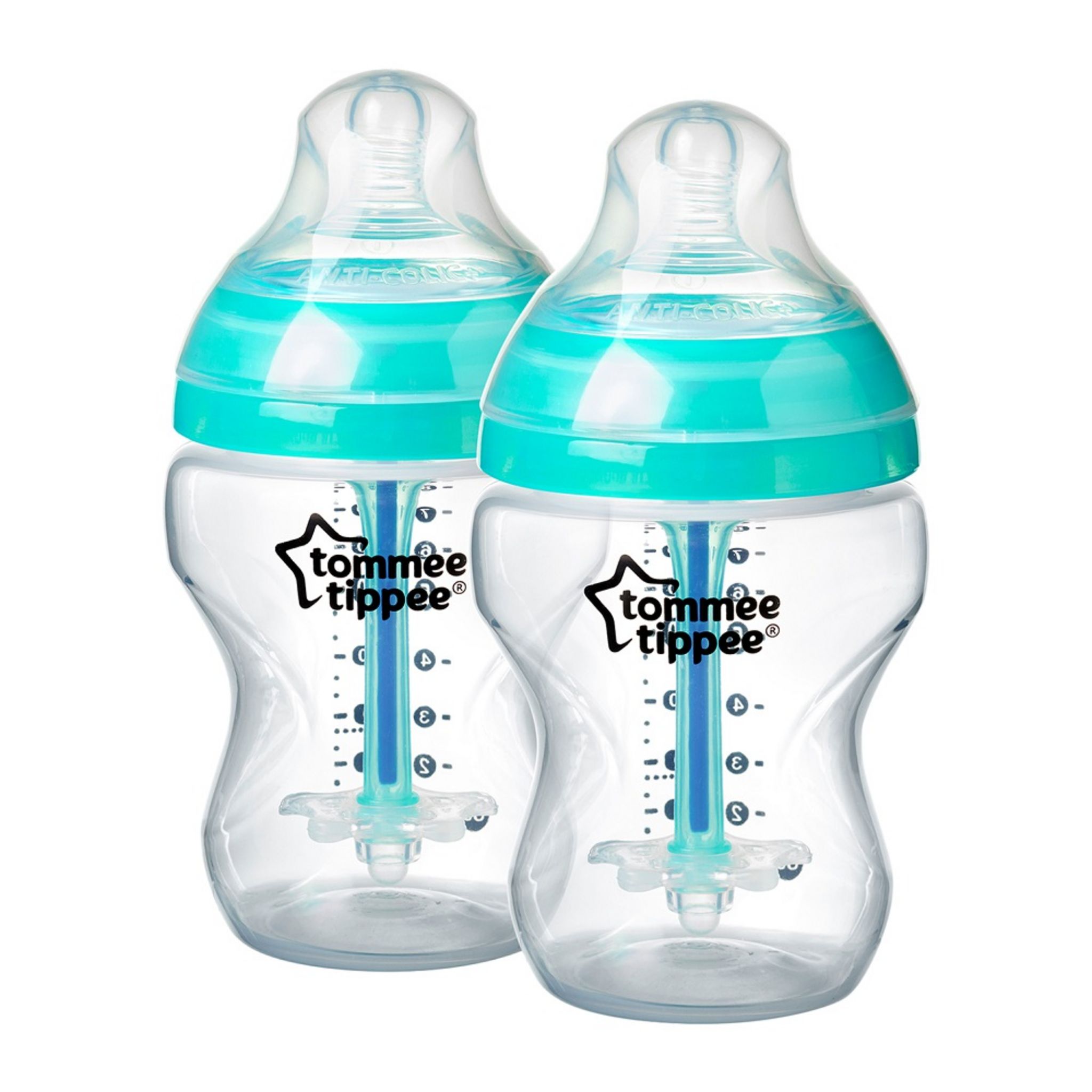 TOMMEE TIPPEE Sucette Closer to Nature Forme Naturelle, x2 0-6 Mois bleu - Tommee  Tippee