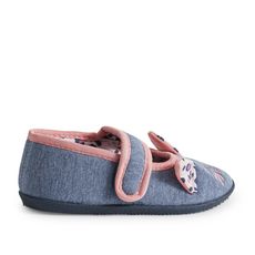 IN EXTENSO Chaussons ballerine chat fille (Bleu)