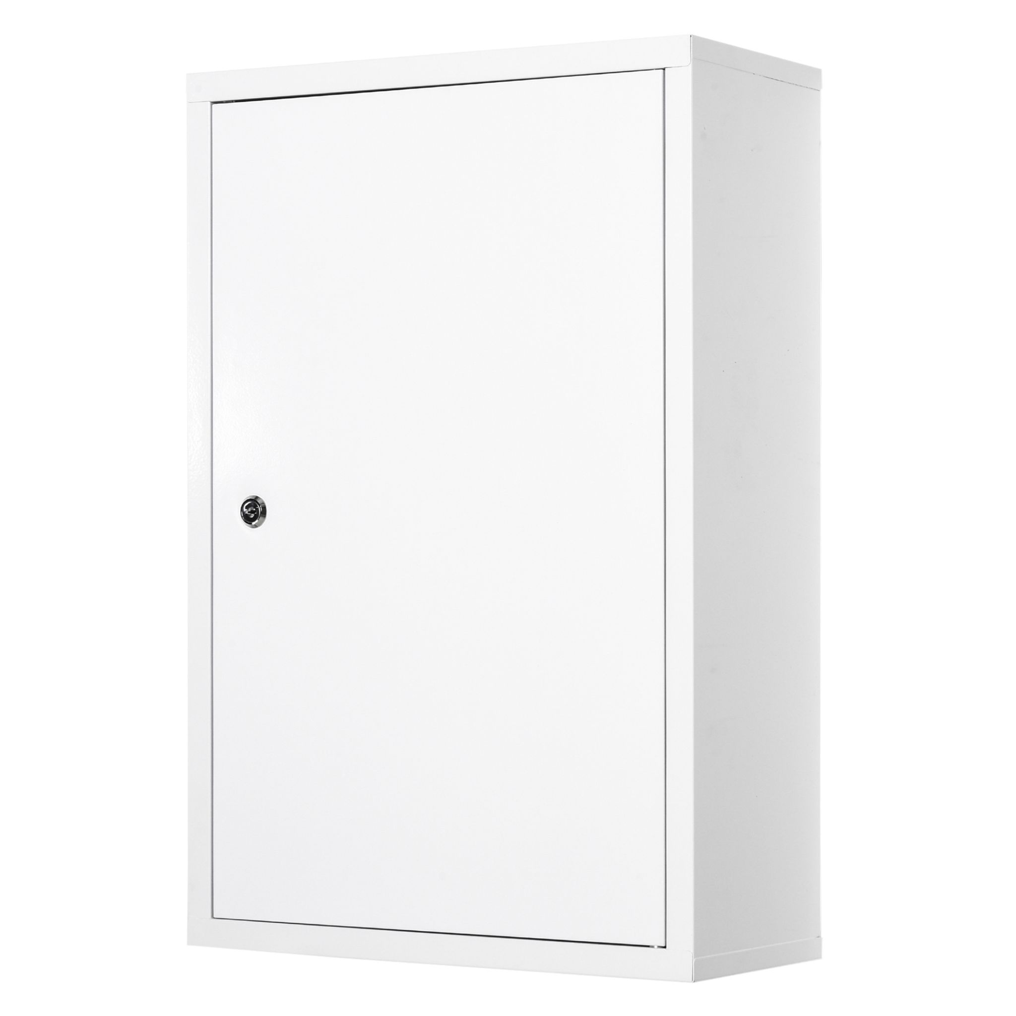 Armoire à pharmacie 3 étagères 4 niveaux 30L x 12l x 60H cm porte