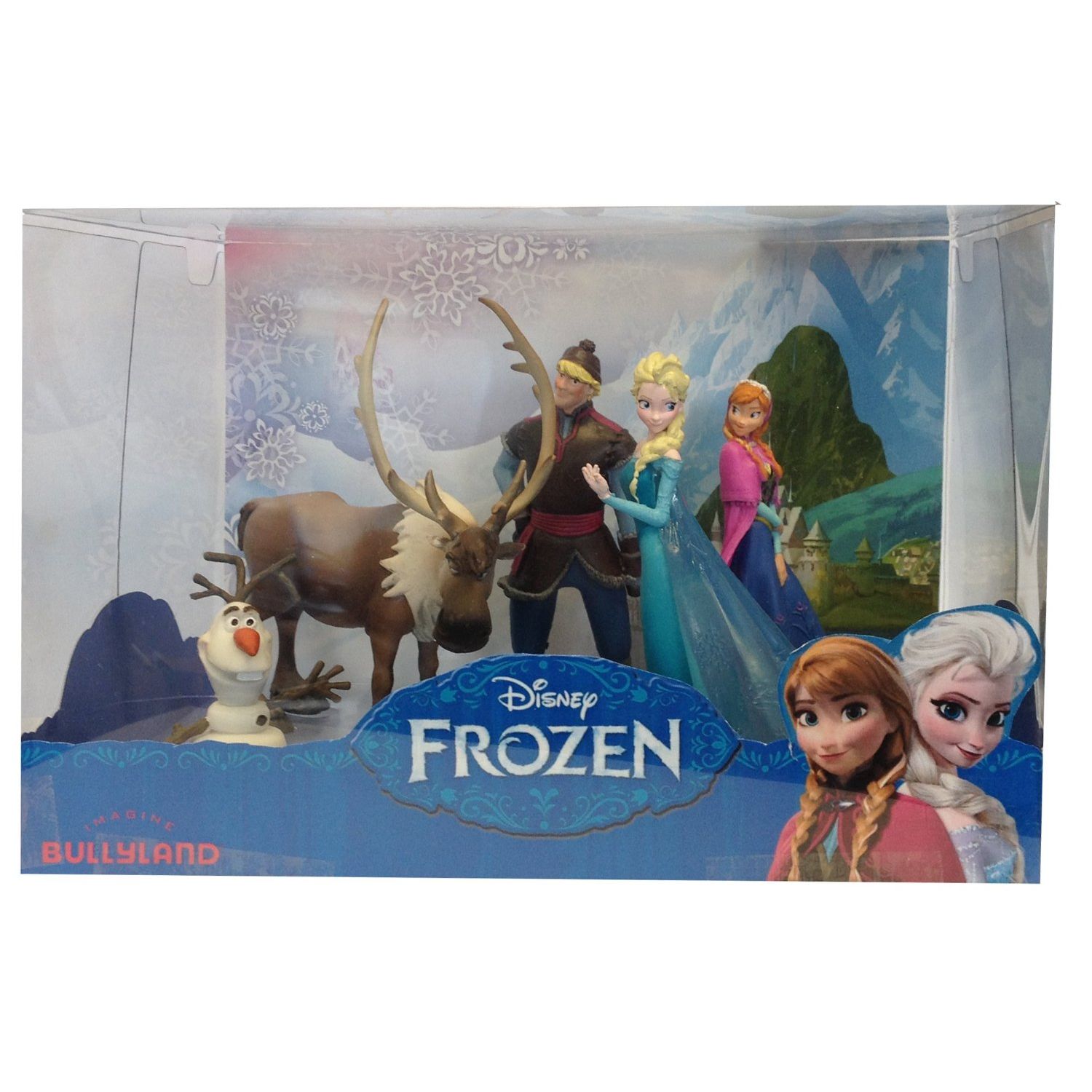 Coffret 5 figurines Frozen La Reine des Neiges Bullyland