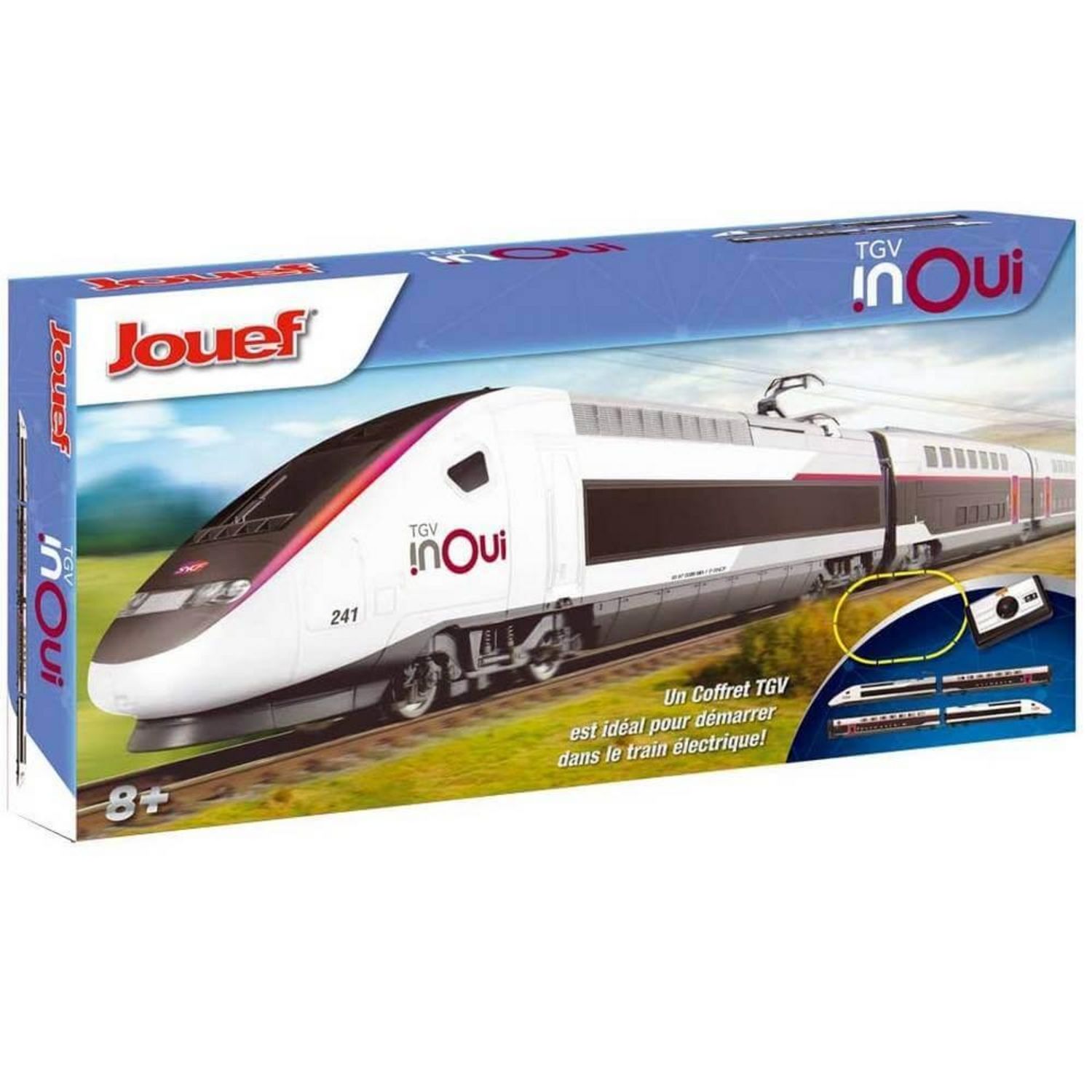 Jouef Circuit de train : TGV InOui pas cher 