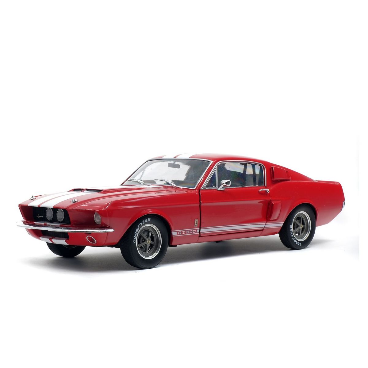 SOLIDO Voiture miniature Shelby Mustang GT500 Red & White Stripes