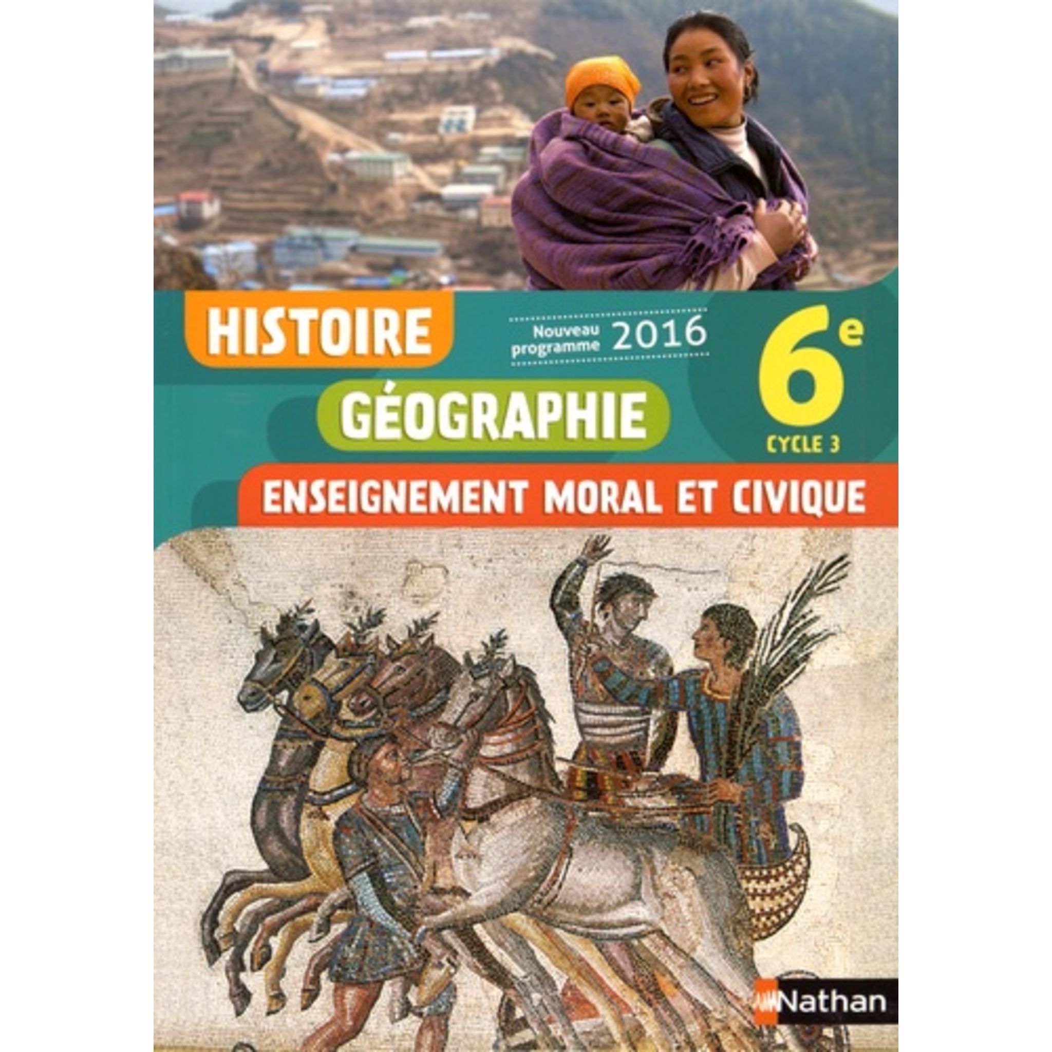 Histoire Géographie Enseignement Moral Et Civique 6e Cycle 3 HISTOIRE GEOGRAPHIE ENSEIGNEMENT MORAL ET CIVIQUE 6E CYCLE 3. LIVRE DE  L'ELEVE, EDITION 2016, Hazard-Tourillon Anne-Marie pas cher à prix Auchan