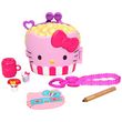 mattel coffret pyjama pop corn - hello kitty & friends