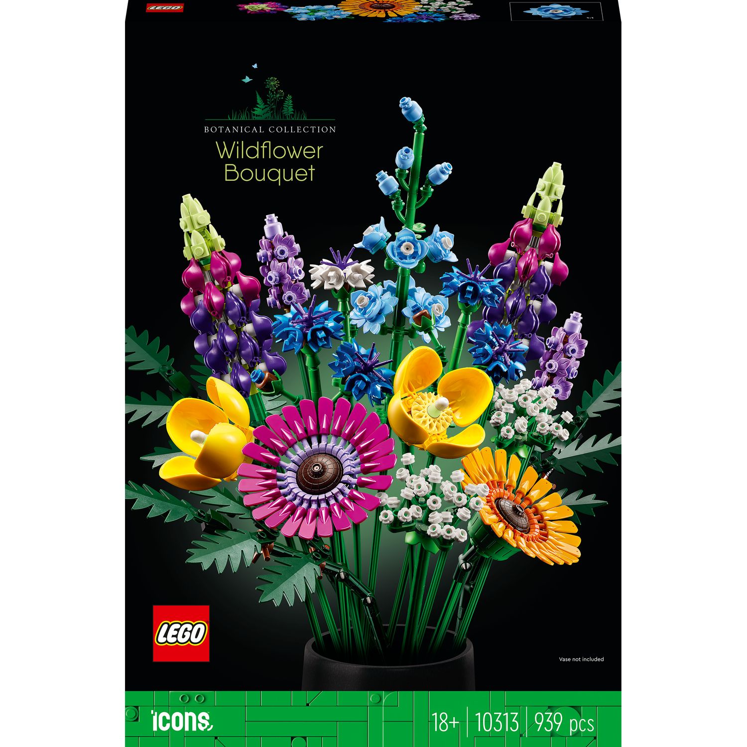 Lego fleur 10280, le jeu construction adulte