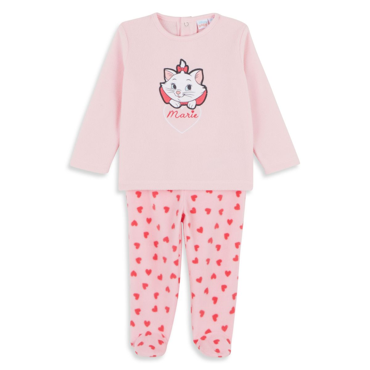 INEXTENSO Pyjama polaire Marie b b fille pas cher Auchan