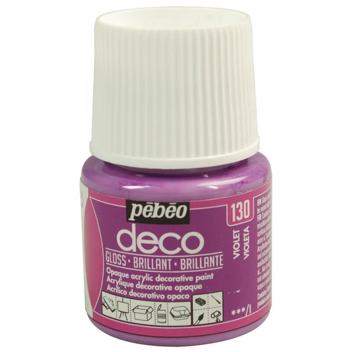 Pebeo Peinture acrylique 45 ml Violet