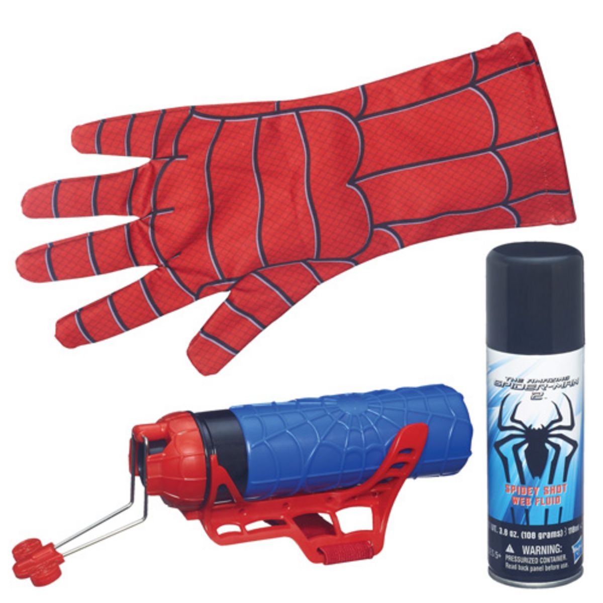 Gant 2en1 lance fluide et eau Spider-Man MARVEL : le jeu et ses