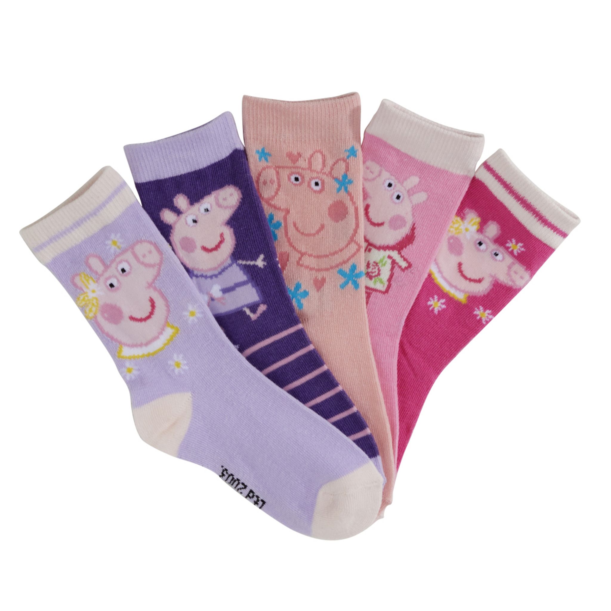 Lot de 3 paires de chaussettes 'Peppa Pig'  Chaussettes, Peppa pig,  Maillot de bain femme