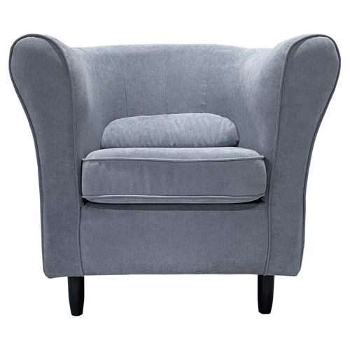 Fauteuil club vintage MATEO tissu polyester
