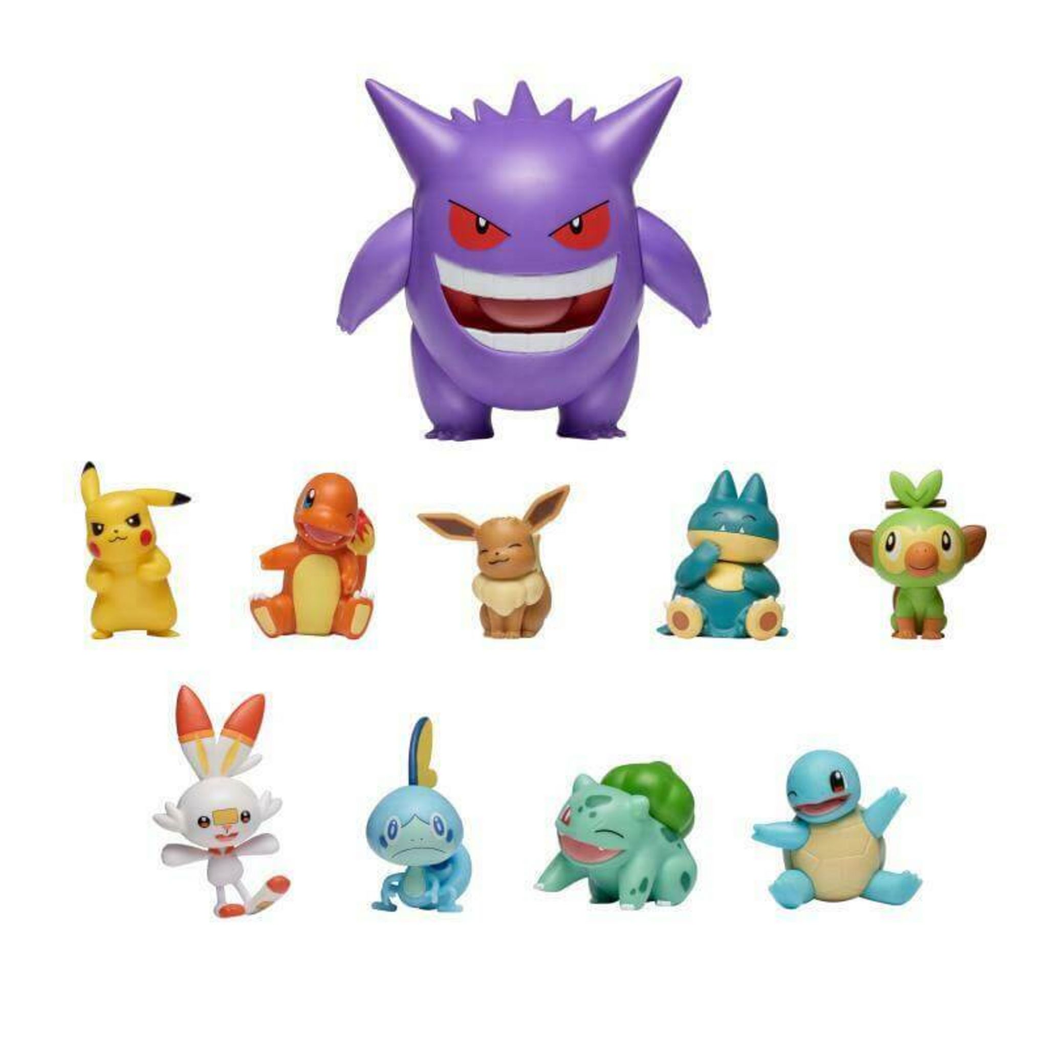 Pokémon Pack de 3 figurines 3-5 cm ou 8 cm articulées.3 -M3 - Jeux