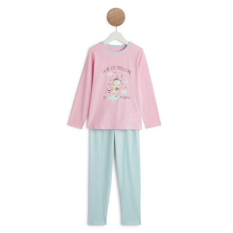 INEXTENSO Pyjama licorne fille pas cher Auchan