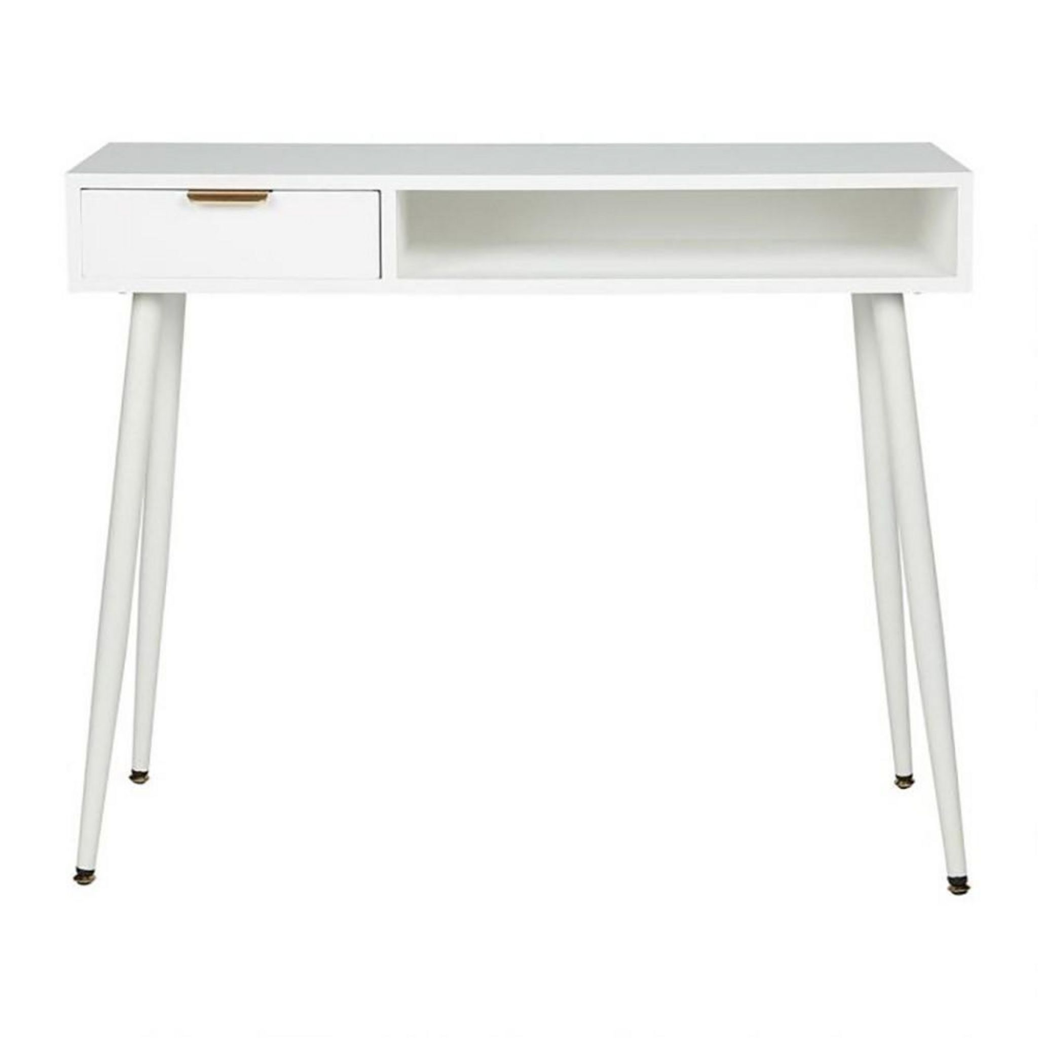 Bureau 1 porte Nohaine Blanc