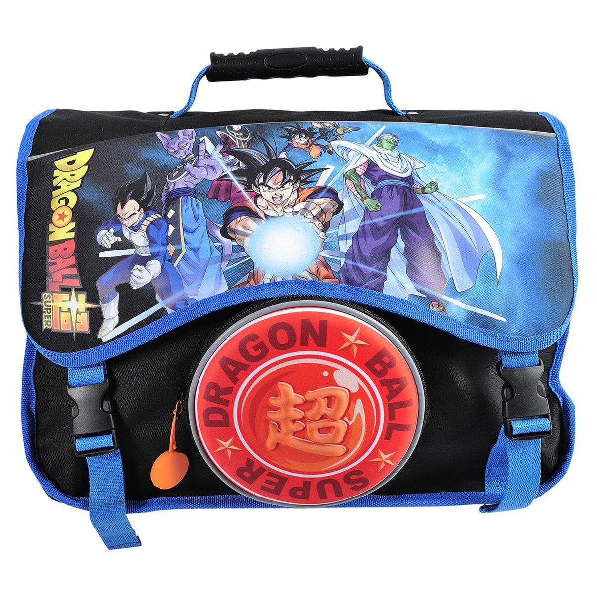 Cartable 41 cm noir DRAGON BALL SUPER pas cher Auchan.fr