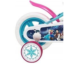 Disney La Reine des Neiges Vélo  10  Licence  Reine de Neiges  pour enfant de 2 à 3 ans avec stabilisateurs à molettes