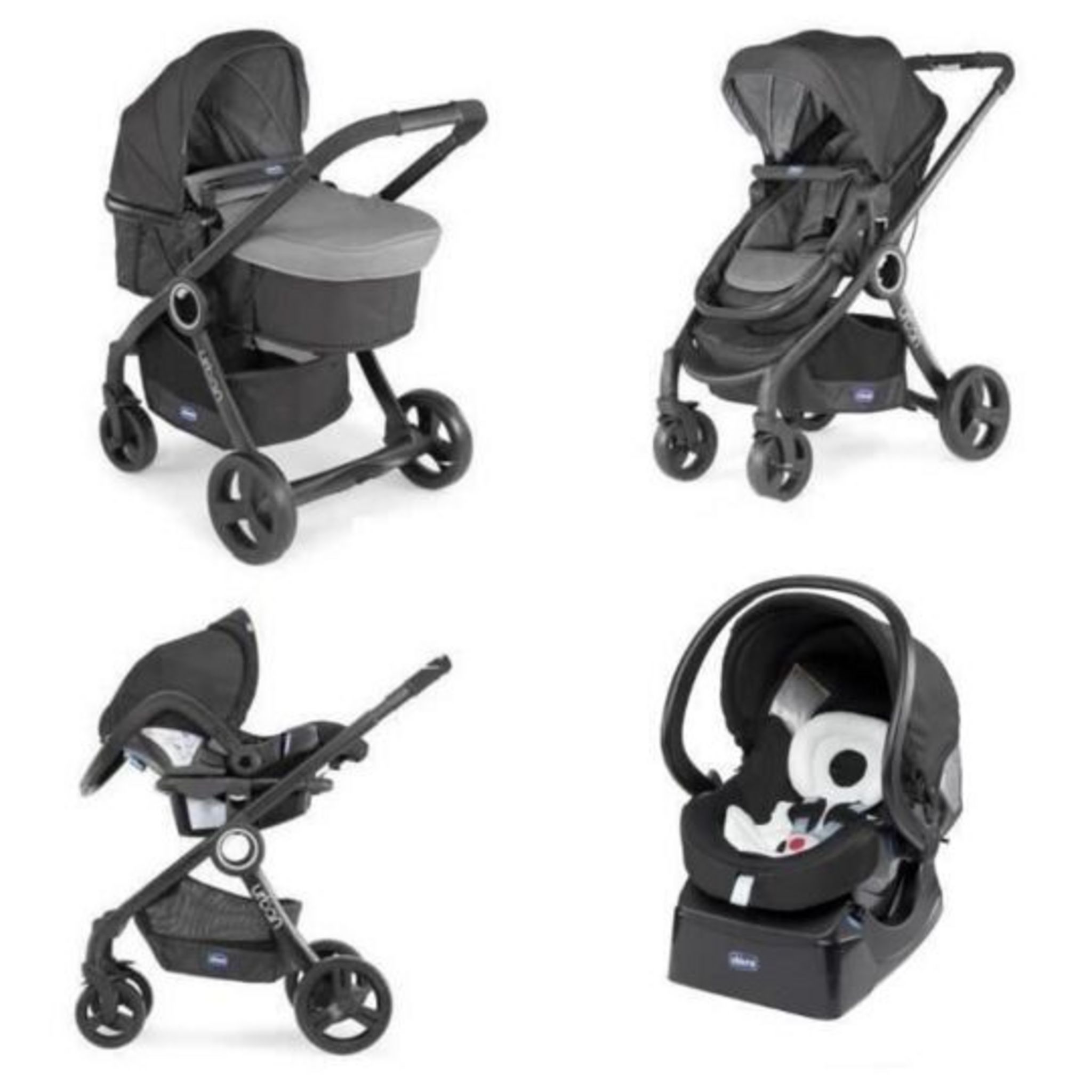 Poussette Chicco Urban 3 en 1 - poussette