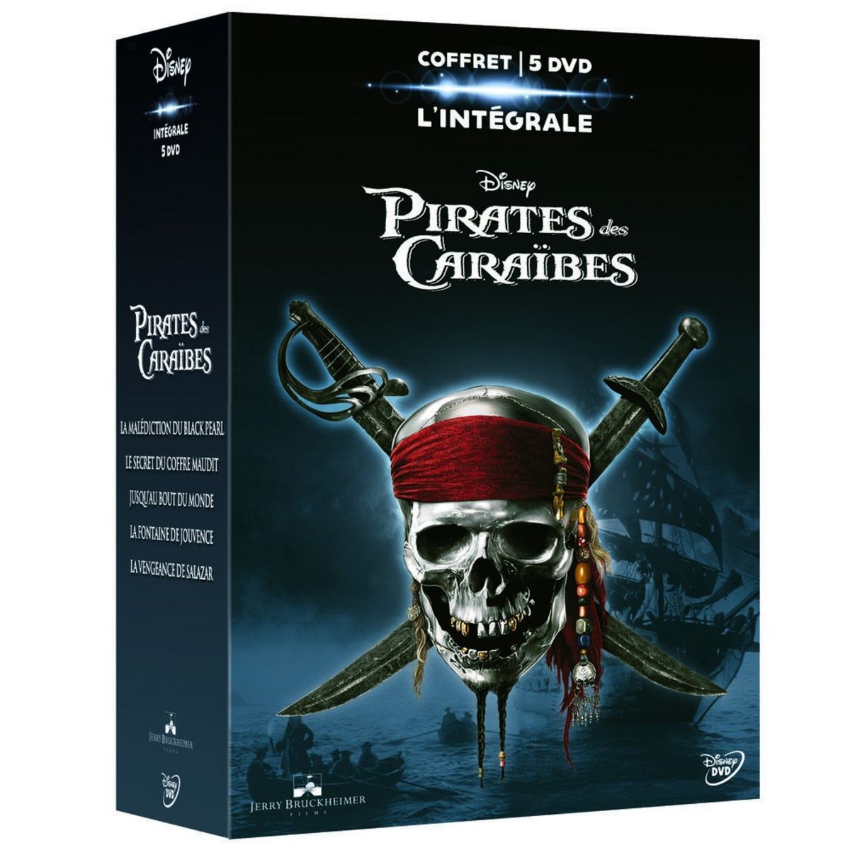 INTEGRALE PIRATES DES CARAIBES DVD pas cher 