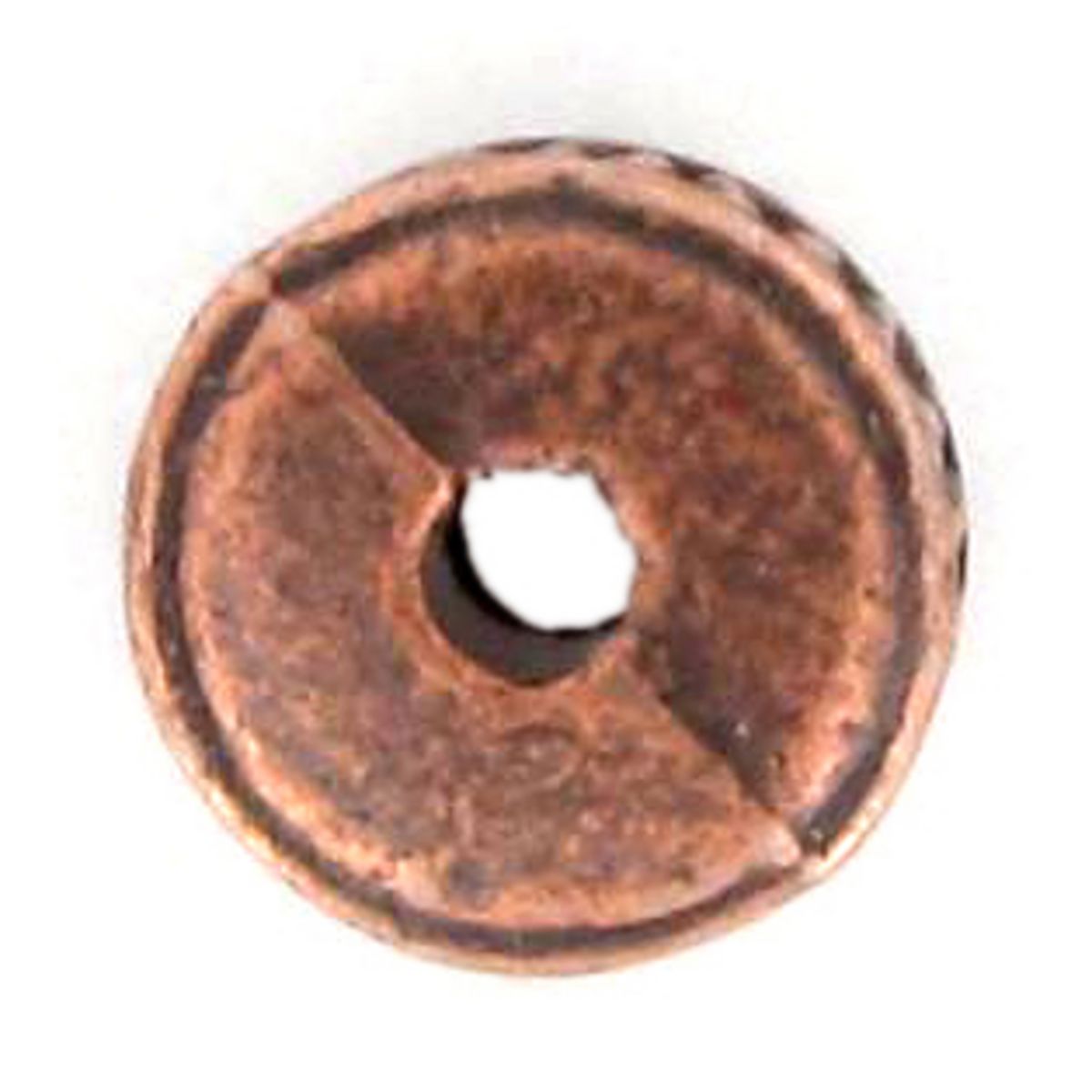 MegaCrea Perle rondelle métal Ø 8 mm Cuivré (lot de 10)