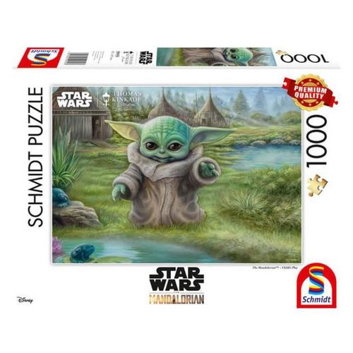 Puzzle 1000 pièces - Star Wars The Mandalorian Childs Play