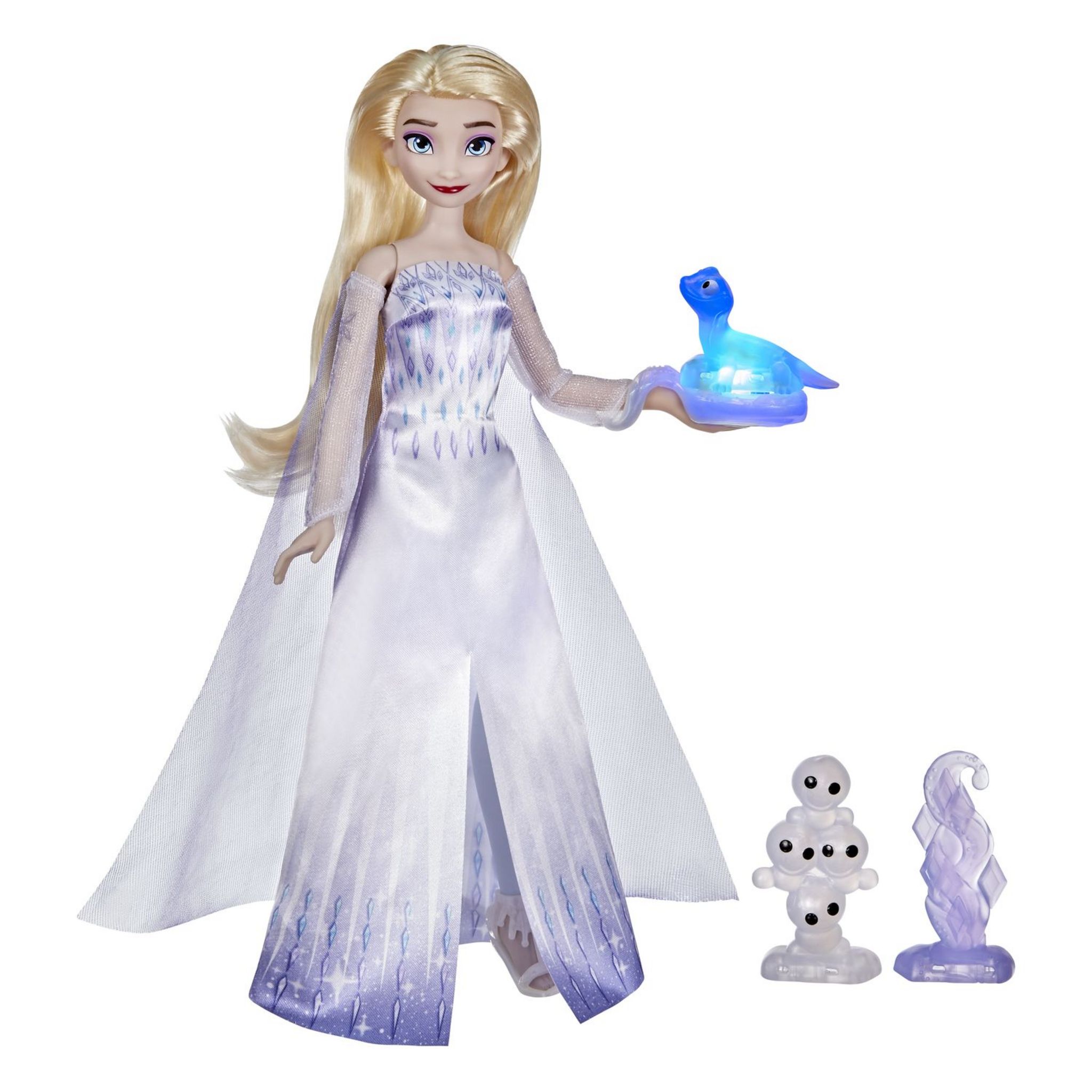 DISNEY PRINCESS Poupée Elsa chantante Reine des Neiges pas cher 