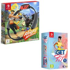 Ring Fit Adventure Nintendo Switch + Let's Get Fit Nintendo Switch - Strap Inclus